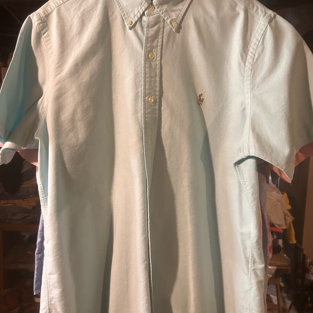 Ralph Lauren Men's Light Blue Shirt